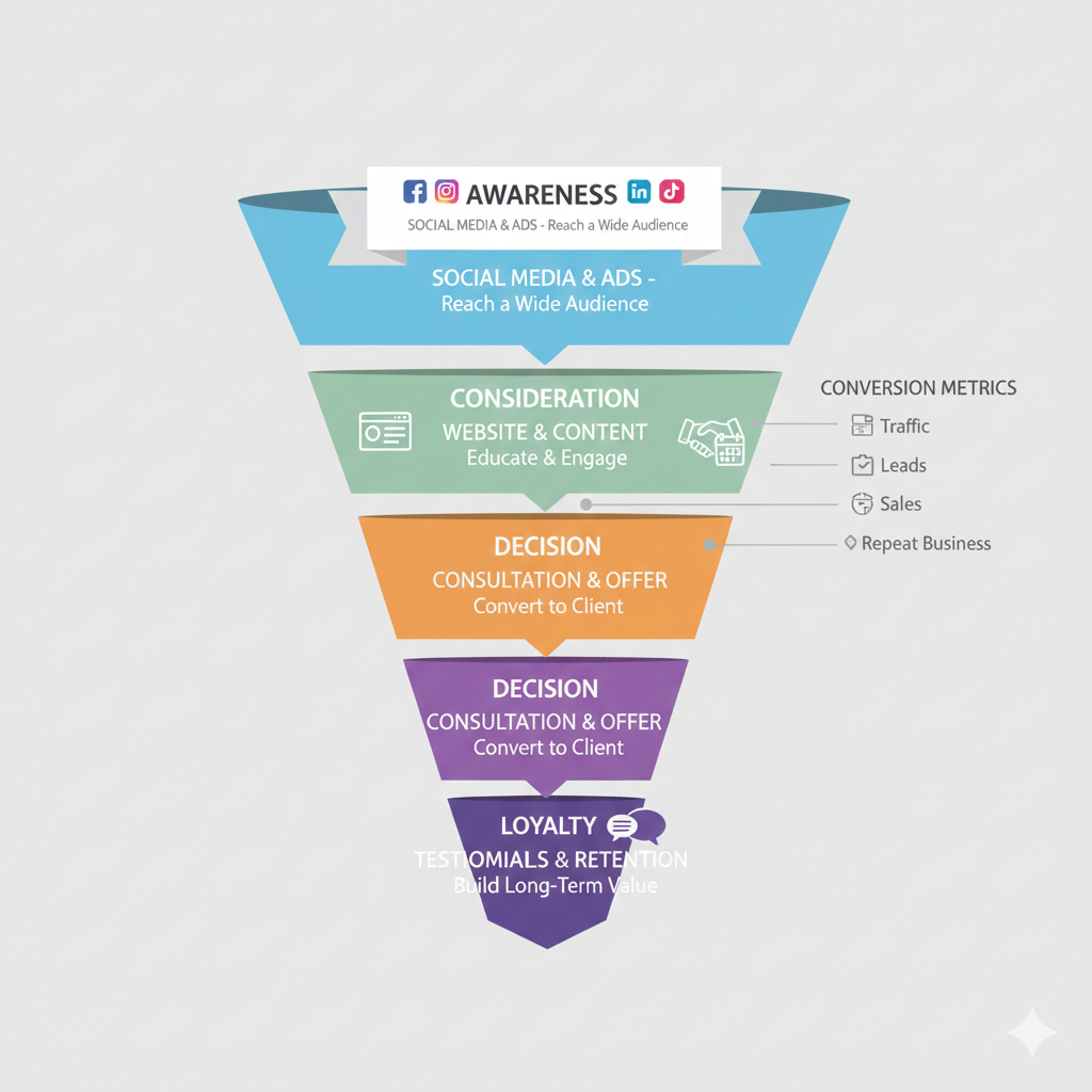 Client Journey Funnel